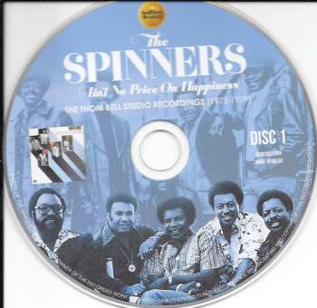7CD/Dobozkészlet Spinners: Ain’t No Price On Happiness - The Thom Bell Studio Recordings (1972-1979)
