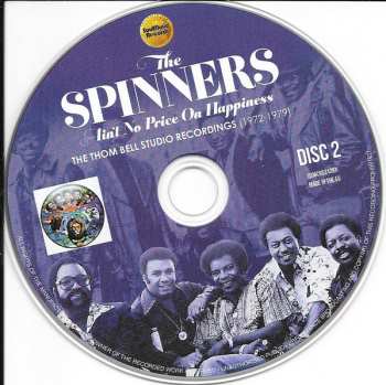 7CD/Dobozkészlet Spinners: Ain’t No Price On Happiness - The Thom Bell Studio Recordings (1972-1979)