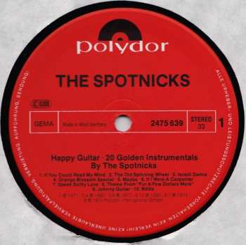 LP The Spotnicks: Happy Guitar