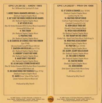 3CD/Dobozkészlet The Staple Singers: For What It's Worth (The Complete Epic Recordings 1964-1968)