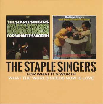 3CD/Dobozkészlet The Staple Singers: For What It's Worth (The Complete Epic Recordings 1964-1968)