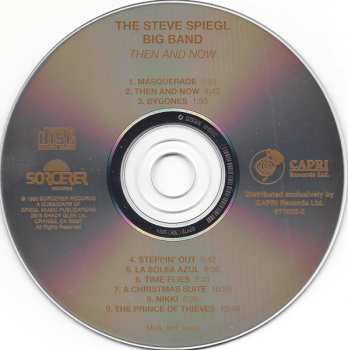 CD Steve Spiegl Big Band: Then And Now