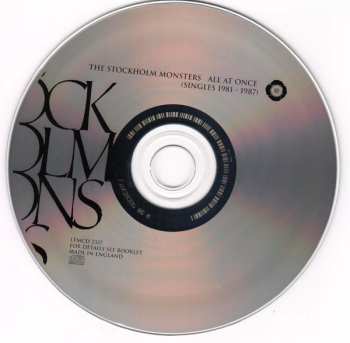 CD Stockholm Monsters: All At Once (Singles 1981 - 1987)