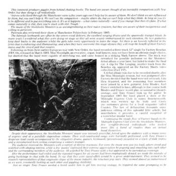 CD Stockholm Monsters: All At Once (Singles 1981 - 1987)