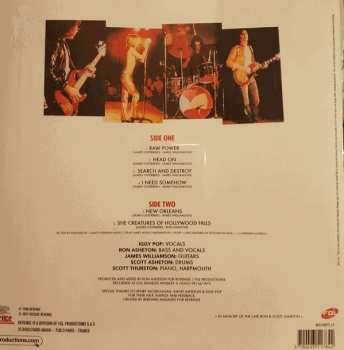 LP The Stooges: Live At The Whiskey A Gogo CLR