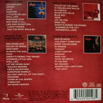 4CD/Dobozkészlet The Stranglers: The Stranglers Limited Edition 4CD Box Set LTD | CLR