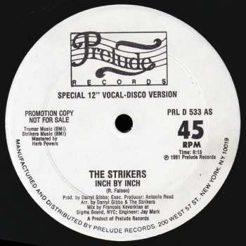 Album The Strikers: Inch By Inch