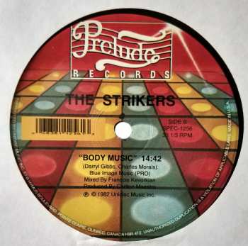 LP The Strikers: Inch By Inch / Body Music
