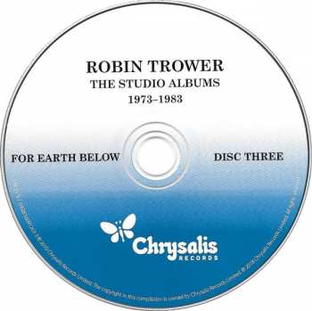 10CD/Dobozkészlet Robin Trower: The Studio Albums 1973-1983