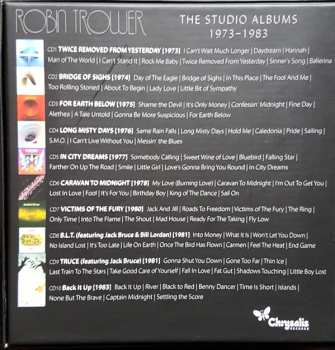 10CD/Dobozkészlet Robin Trower: The Studio Albums 1973-1983