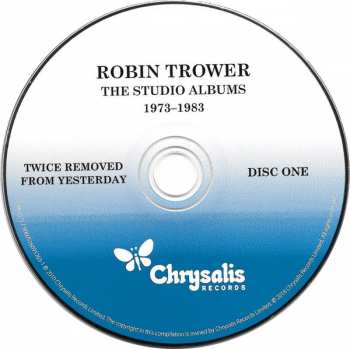 10CD/Dobozkészlet Robin Trower: The Studio Albums 1973-1983
