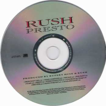 7CD/Dobozkészlet Rush: The Studio Albums - 1989-2007