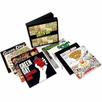 8CD/Dobozkészlet Green Day: The Studio Albums 1990 - 2009 LTD