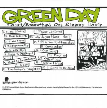 8CD/Dobozkészlet Green Day: The Studio Albums 1990 - 2009 LTD