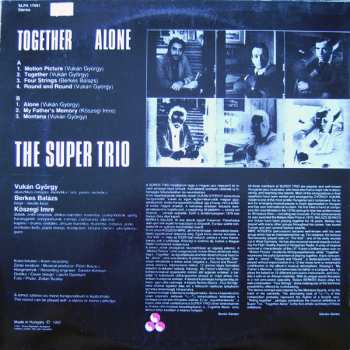 LP The Super Trio: Together Alone