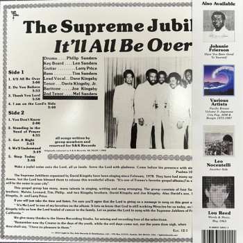 LP The Supreme Jubilees: It'll All Be Over CLR