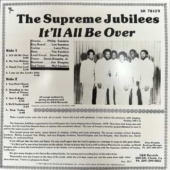 LP The Supreme Jubilees: It'll All Be Over CLR