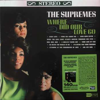 LP The Supremes: Where Did Our Love Go LTD
