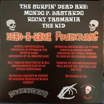 2CD The Surfin' Dead: Dead-A-Rama + Powertwang