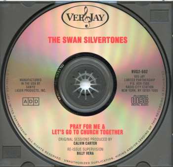 CD The Swan Silvertones: "Pray For Me" & "Let's Go To Church Together"