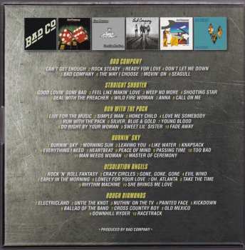 6CD/Dobozkészlet Bad Company: The Swan Song Years 1974-1982