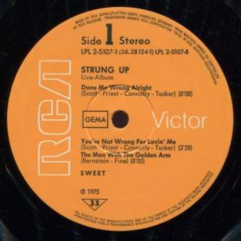 2LP The Sweet: Strung Up