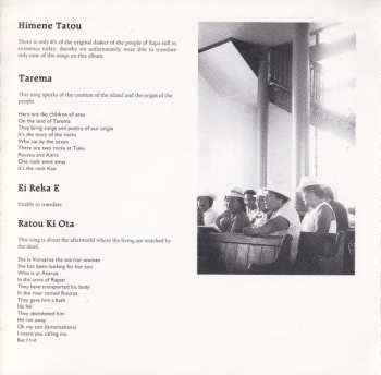 CD The Tahitian Choir: Rapa Iti