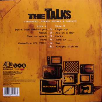 LP The Talks: Commoners, Peers, Drunks & Thieves