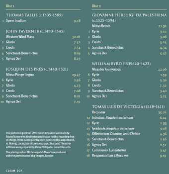 2CD The Tallis Scholars: Renaissance Giants
