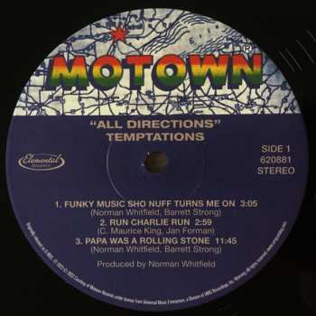 LP The Temptations: All Directions