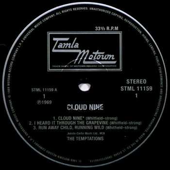 LP The Temptations: Cloud Nine