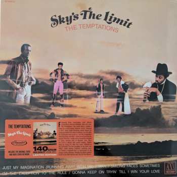 LP The Temptations: Sky's The Limit LTD