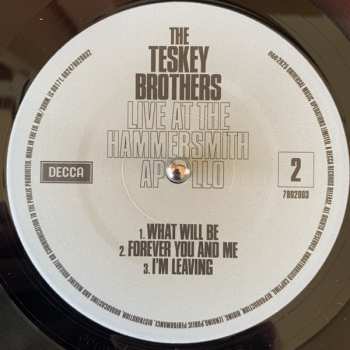 LP The Teskey Brothers: Live At The Hammersmith Apollo