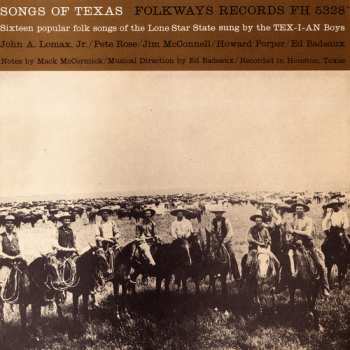 Album The Texian Boys: Songs Of Texas