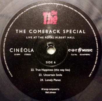 3LP The The: The Comeback Special (Live At The Royal Albert Hall) LTD | CLR