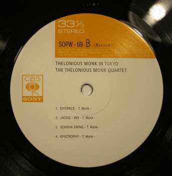2LP The Thelonious Monk Quartet: Monk In Tokyo