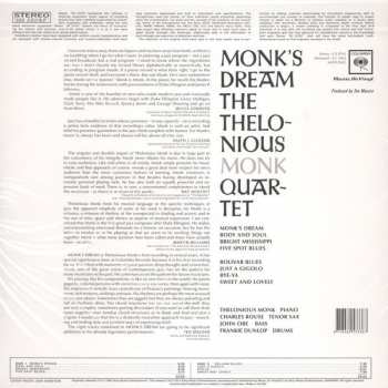 LP The Thelonious Monk Quartet: Monk's Dream