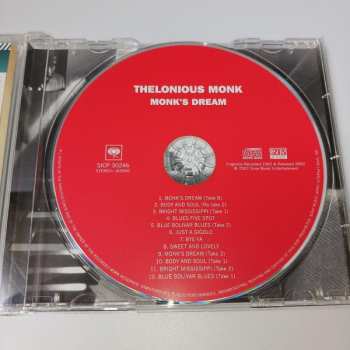 CD The Thelonious Monk Quartet: Monk's Dream