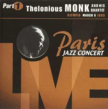 CD The Thelonious Monk Quartet: Paris Jazz Concert (Olympia March 6 1965) Part 2