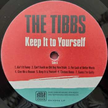 LP The Tibbs: Keep It To Yourself