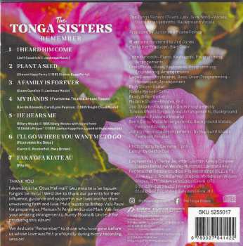CD The Tonga Sisters: Remember
