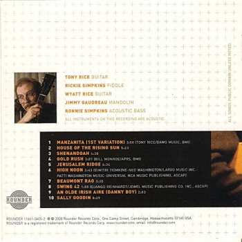CD The Tony Rice Unit: Unit Of Measure