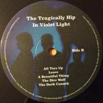2LP The Tragically Hip: In Violet Light