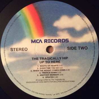 LP The Tragically Hip: Up To Here