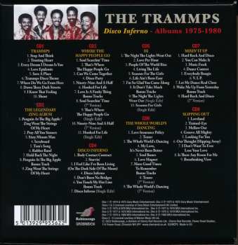 8CD/Dobozkészlet The Trammps: Burn Baby Burn - Disco Inferno (The Trammps Albums 1975-1980)