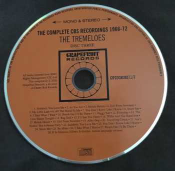 6CD The Tremeloes: The Complete CBS Recordings 1966-72