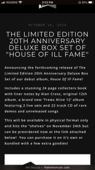 2LP/CD/Dobozkészlet The Trews: House Of Ill Fame DLX | LTD