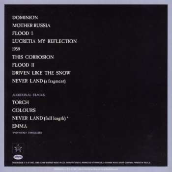 3CD/Dobozkészlet The Sisters Of Mercy: The Triple Album Collection