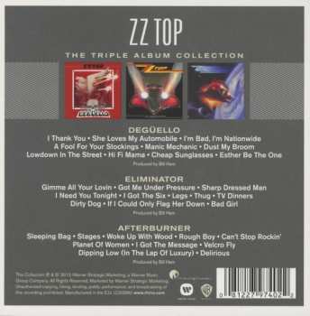 3CD/Dobozkészlet ZZ Top: The Triple Album Collection