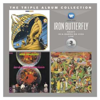 3CD/Dobozkészlet Iron Butterfly: The Triple Album Collection